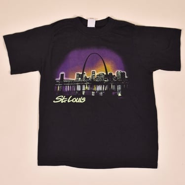 Black St Louis Tee Shirt By Mackler, M