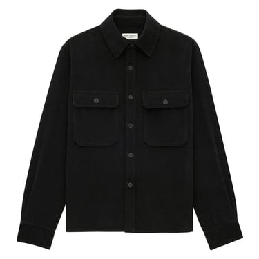 Saint Laurent Men Corduroy Overshirt