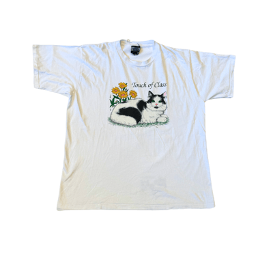 1992 &quot;Touch of Class&quot; Cat Tee