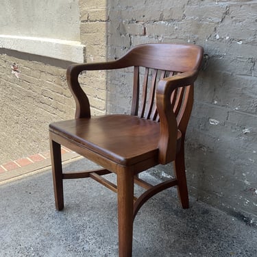 Walnut Bankers Chair