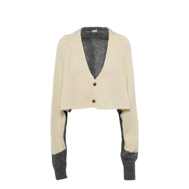 Loewe Cropped Wool Cardigan Women