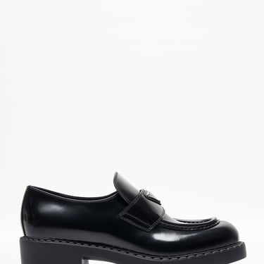 Prada Women Chocolate Loafers