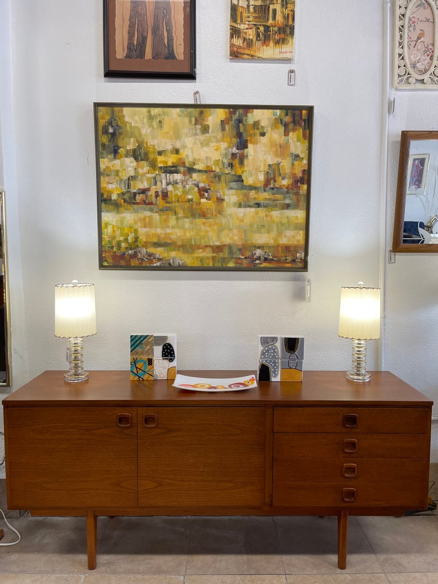 Mid Century Teak Credenza/Sideboard by Jentique Urban Goods San
