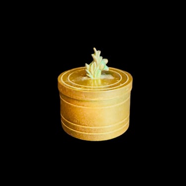 Vintage Unlacquered Brass Stamp Box 