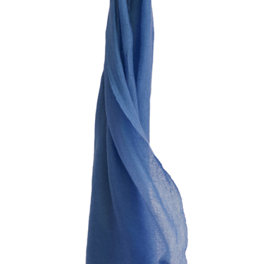 Meg Cohen | Cashmere Whisper Featherweight Scarf | Deep Blue