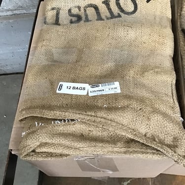 Box of 12 Burlap Sacks (Seattle)