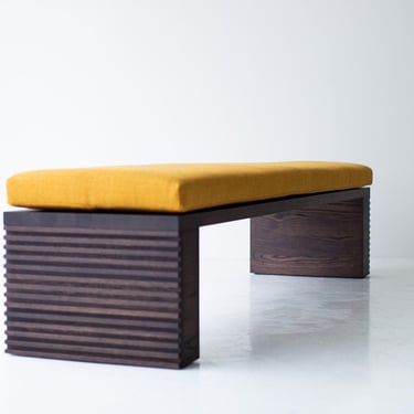 Cicely Bench with Chunky Leg 