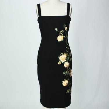 D&G Virgin Wool Rose Dress*