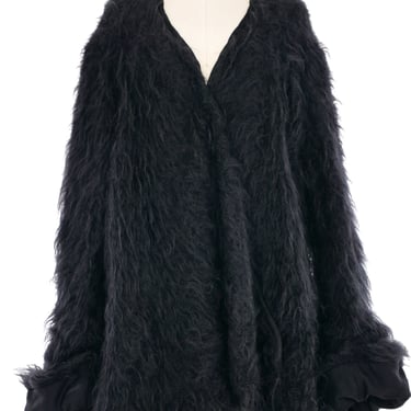 1990s John Galliano Shaggy Mohair Cardigan