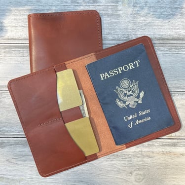 Passport Wallet (fits covid card)