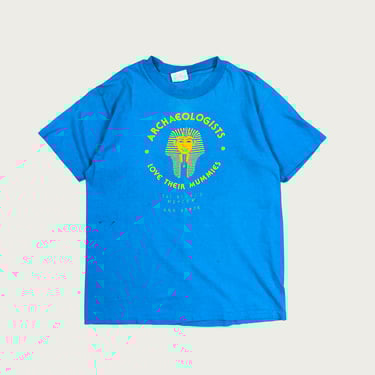 (L) 80s/90s "Archaeologists Love Their Mummies" Museum Tee