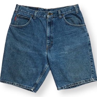 Vintage 90s Bugle Boy Denim Made in USA Dad Style Jean Shorts/Jorts Size 34 