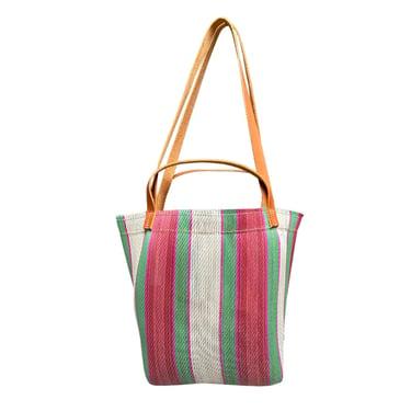 Mini Market Bag | Red, Green, and Pink