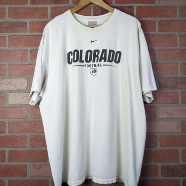 Vintage Y2k 2000s NCAA Colorado Buffaloes Football ORIGINAL Sports Tee - 2 Extra Large 