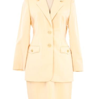 Escada Butter Skirt Suit