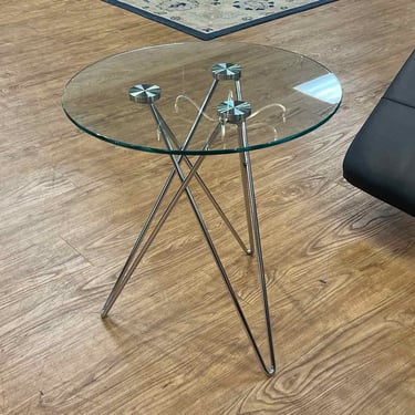 Contemporary Round Side Table