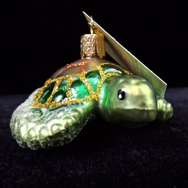 cj/ Nautical Themed Christmas Ornaments - Green Sea Turtle
