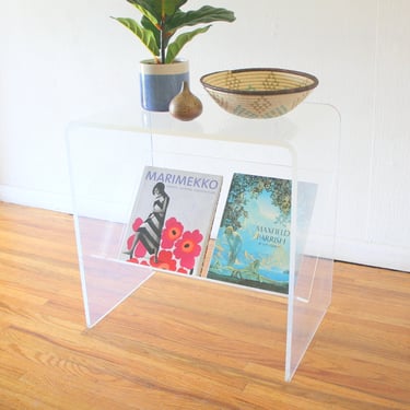Mid Century Modern Lucite Table