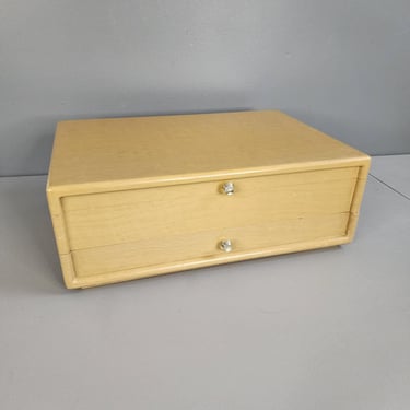 Vintage Flatware Silverware Box 