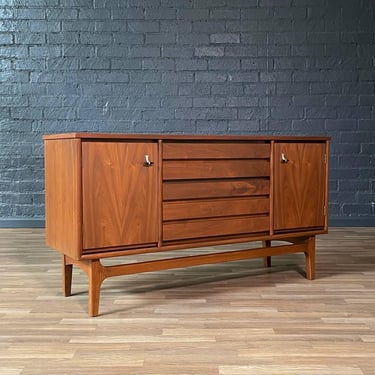 Mid-Century Modern Walnut Credenza by Stanley, c.1960’s 