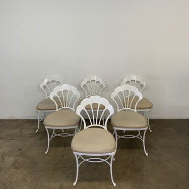 Brown Jordan Aluminum Dining Chairs - set of six 
