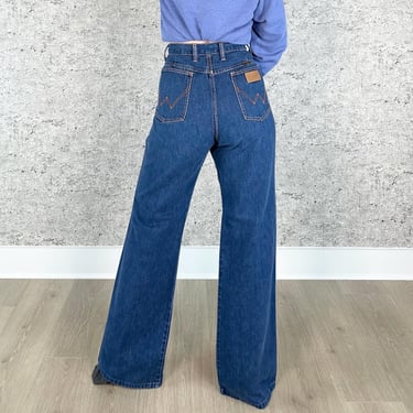 70's Wrangler Vintage Western Jeans / Size 28 29 