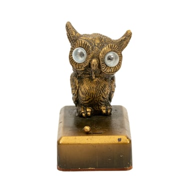 Vintage Art Deco Owl Pocket Watch Holder or Stand