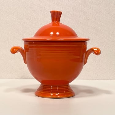 Fiesta Red Sugar Bowl & Lid 