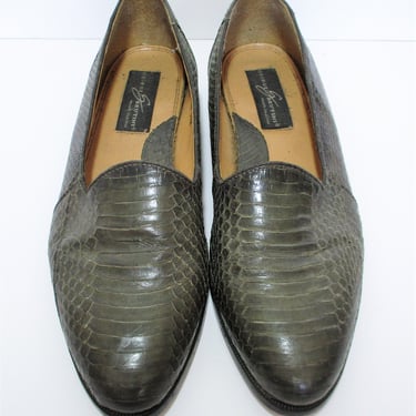 Vintage 1990s Giorgio Brutini Slip Ons, Loafers, Size 10  display picture 3