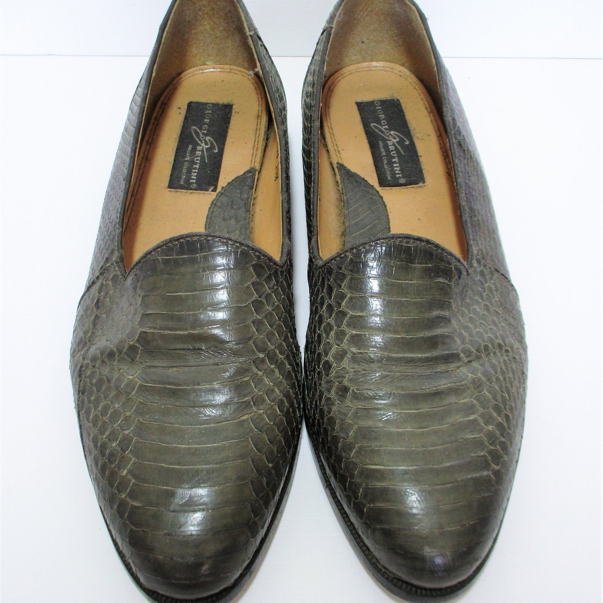 Giorgio Brutini Distressed Gray Slip-On Loafers Amazon.com | Giorgio Brutini Men main image 4