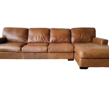 Leather 4-eater Sectional