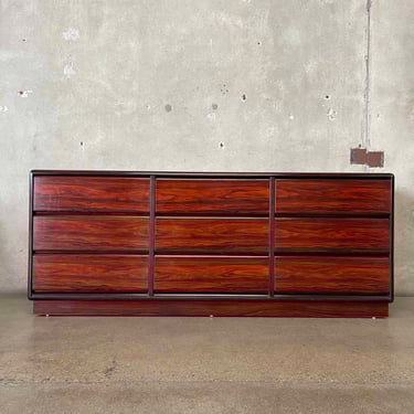 Danish Modern Rosewood Dresser By Brouer