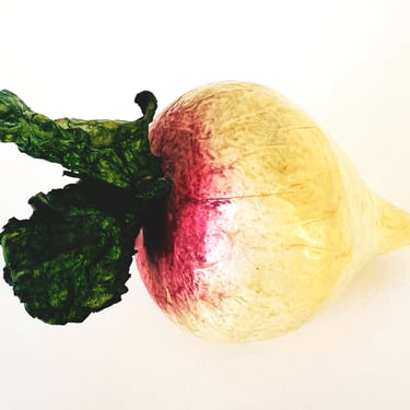 Paper Mache Vegetable, Turnip