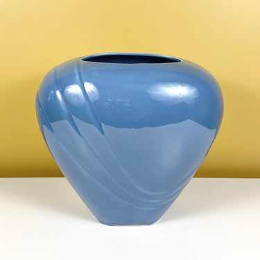 80s Haeger Art Deco Vase 