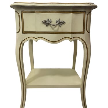 Free Shipping Within Continental - Vintage French Provincial Style Accent Table Stand 