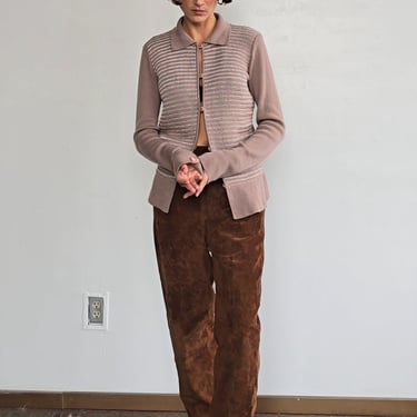 Gingerbread Suede Pants (L)