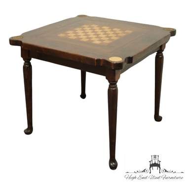 ETHAN ALLEN Antiqued Pine Old Tavern 34" Square Game Table 12-9012 - 212 Finish 
