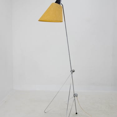 Rare Floor Lamp by Hurka for Napako, 1950s, Restored / Vintage Floor Lamp / Mid Century Lighting 