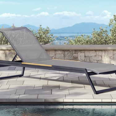 Pacific Aluminum Outdoor Lounge Chair