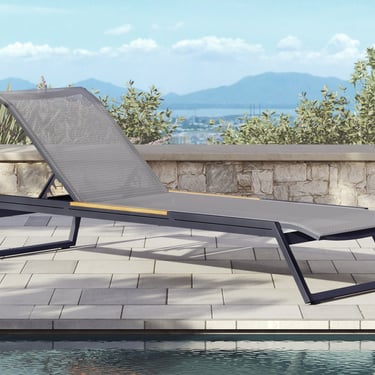 Pacific Aluminum Outdoor Lounge Chair