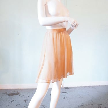 Thierry Mugler silk ballerina skirt 