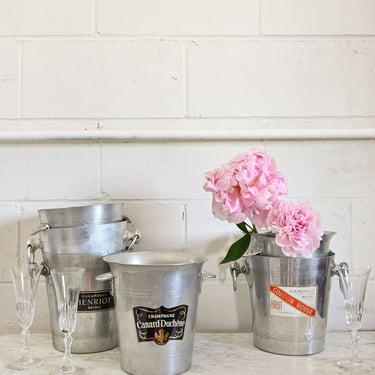vintage french champagne buckets