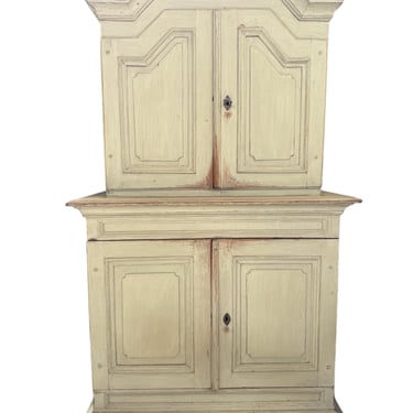 French 19th c Painted Cabinet