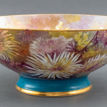 Hand Painted Limoges Porcelain Bowl