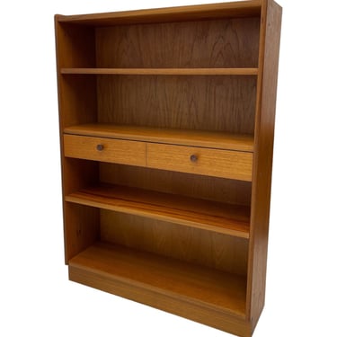 Free Shipping Within Continental US - Vintage Danish Modern Bookcase UK Import Possibly Teak 
