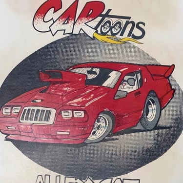 Vintage 1980s CAR-toons Iron-On Transfers 9 Styles 