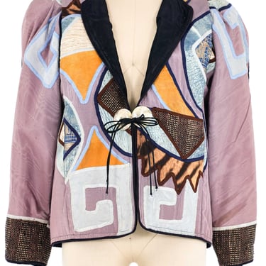 Judith Roberts Art To Wear Patchwork Jacket