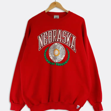 Vintage Nebraska University Sweatshirt Sz XL