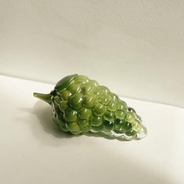 Green Glass Grape Object