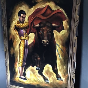 Velvet Matador Painting (Seattle)